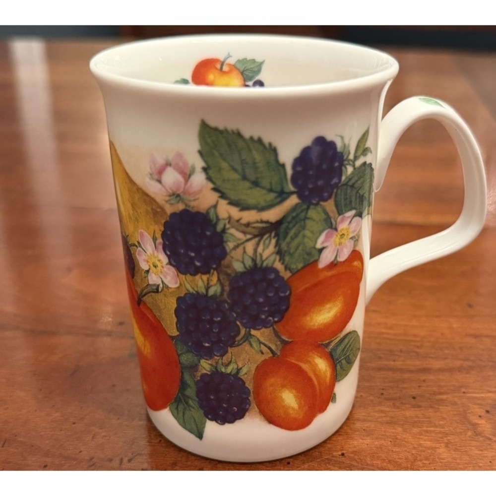Vintage 1993 Roy Kirkham "Orchard" Fine Bone China Mug, Made in England